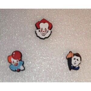 NEW - IT Clown & Michael Voorhees Jibbitz